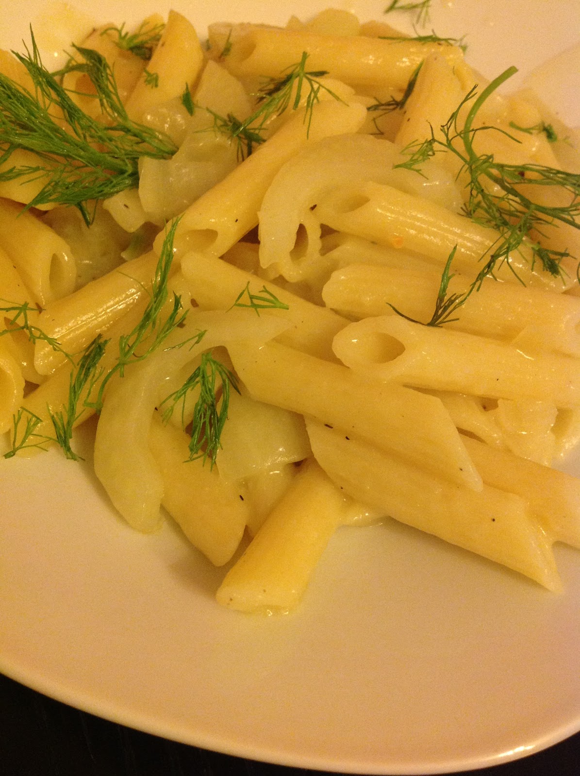 Vegan Variety: Penne mit Fenchel-Sahne-Soße