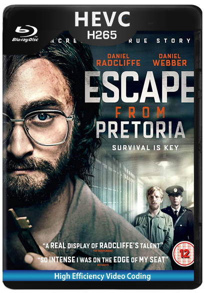 Escape from Pretoria (2020) 1080p BDRip HEVC Dual Latino-Inglés [Sub.Esp] (Drama.Racismo)