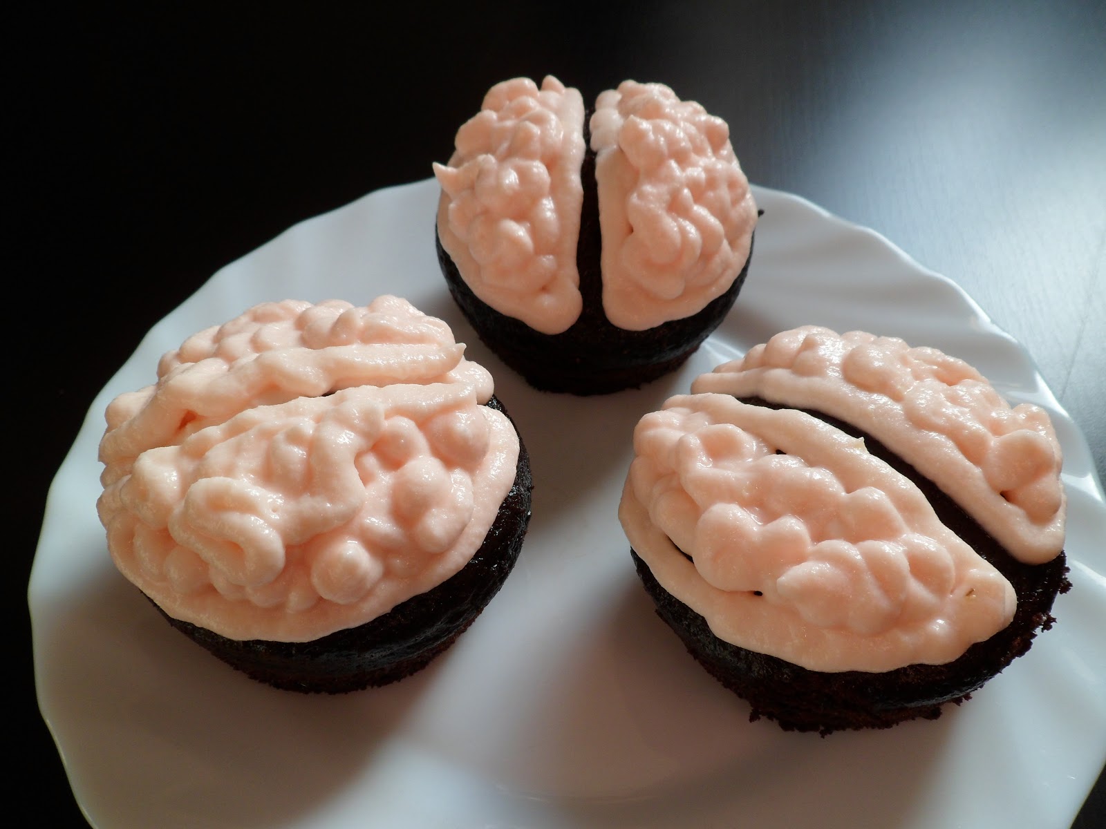 Halloween Muffins Mit Gehirn — Rezepte Suchen