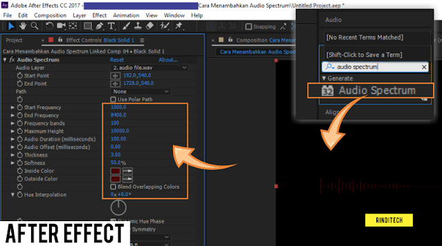 Cara Menambahkan Animasi Audio Equalizer di Premiere Pro (Audio Spectrum)