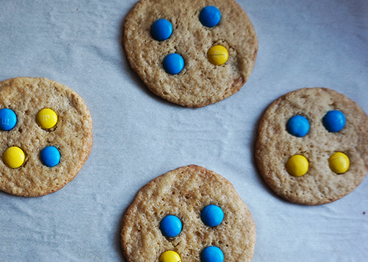 Ryder Cup M&M Cookies // A Style Caddy