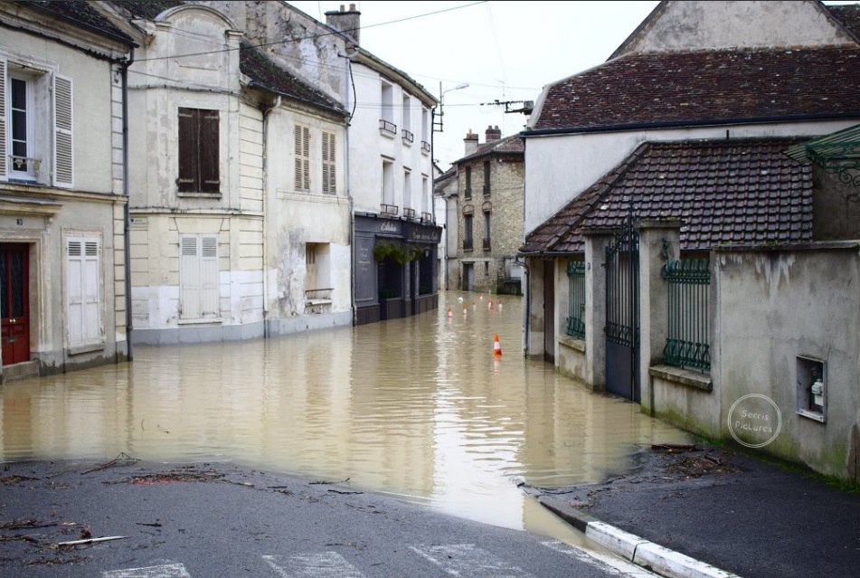 Flooding in France