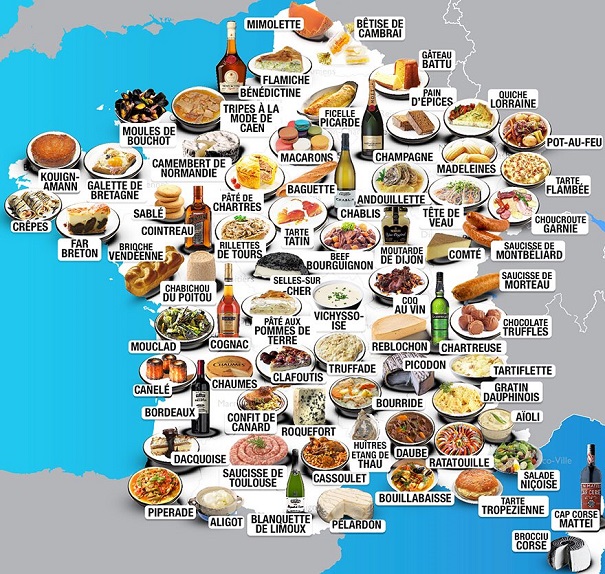 tourisme gastronomique en france