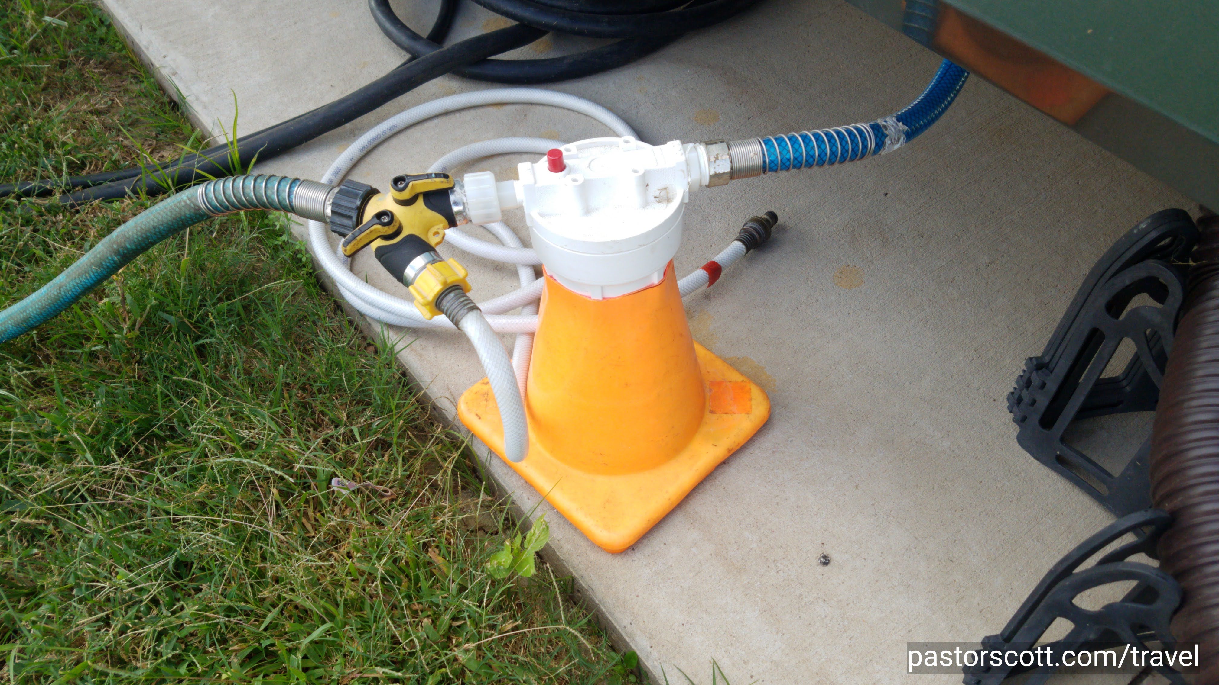 2020 Quick Tip Water Filter Stand Here and There