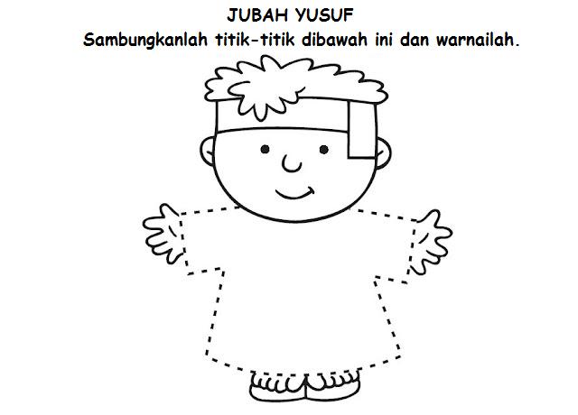 Gambar Gambar Mewarnai Kartun Anak Muslimah 104 Alqur Anmulia Yusuf di ...