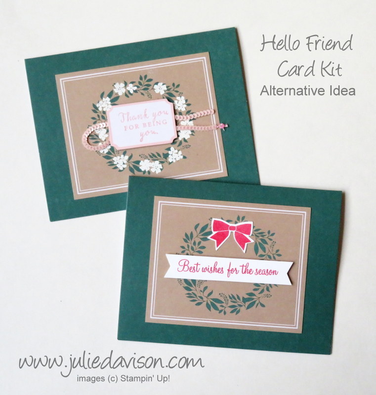 Julie's Stamping Spot Stampin' Up! Project Ideas by Julie Davison