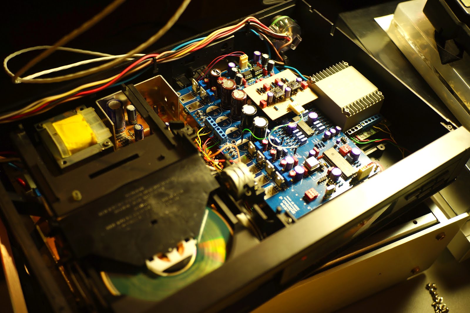 Turning budget CD player to audiophilic gear