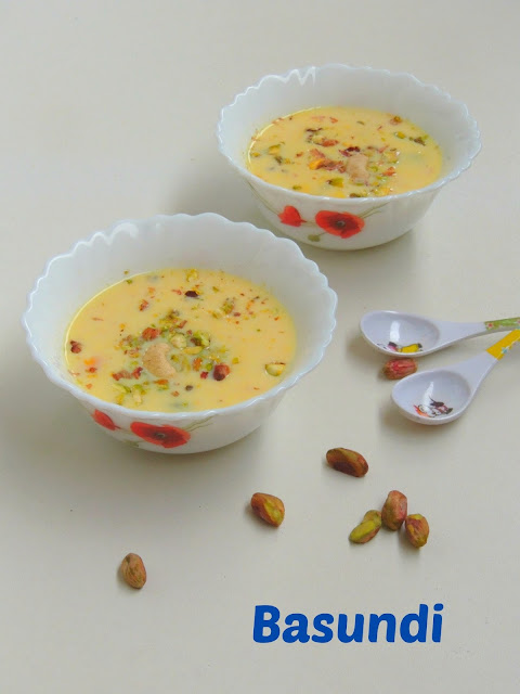 Basundi, Milk Dessert