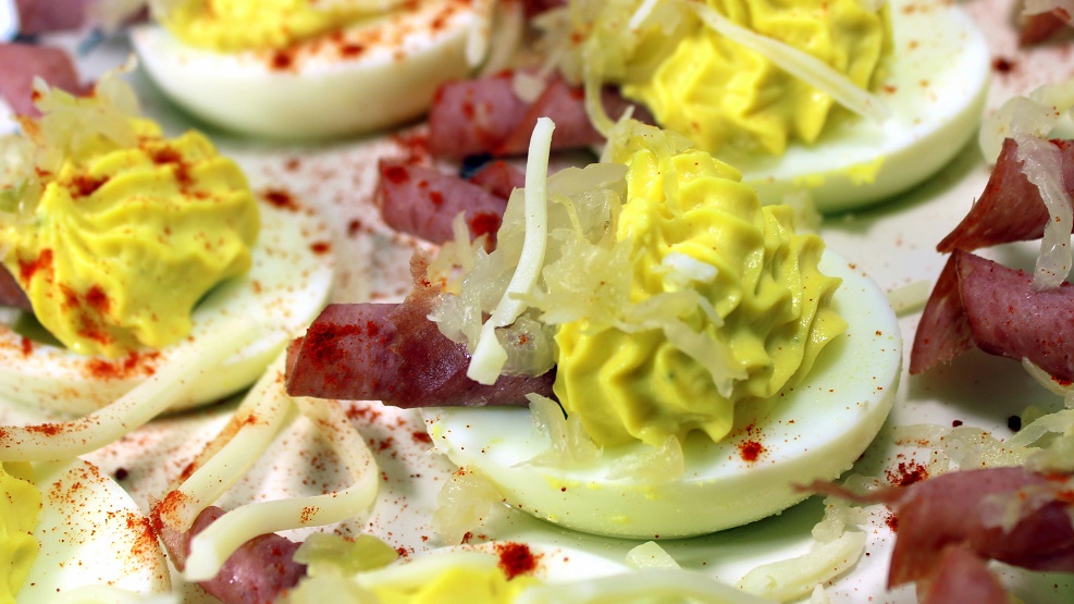 52 Ways to Cook Reuben Sandwich Style Deviled Eggs Corned Beef