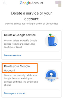 How to delete Gmail account permanently in android phone  4