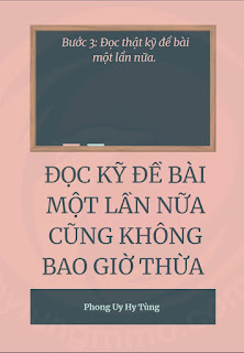 5 bước cơ bản để có bài văn chuẩn cơ bản