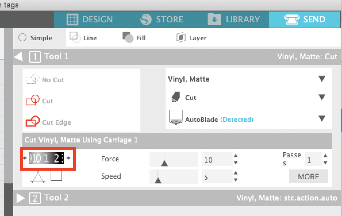 How to Change the Blade Depth Setting In Silhouette Studio for a Better