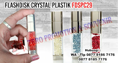USB Crystal, Flashdisk Kristal, FLASHDISK USB CRYSTAL 2 - FDSPC29, Usb Crystal Plastik FDSPC29