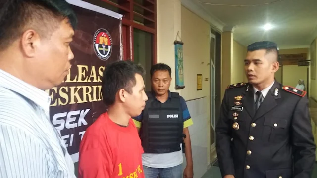 Polsek Percut Seituan Tangkap Pasangan Kekasih Pembuang Bayi