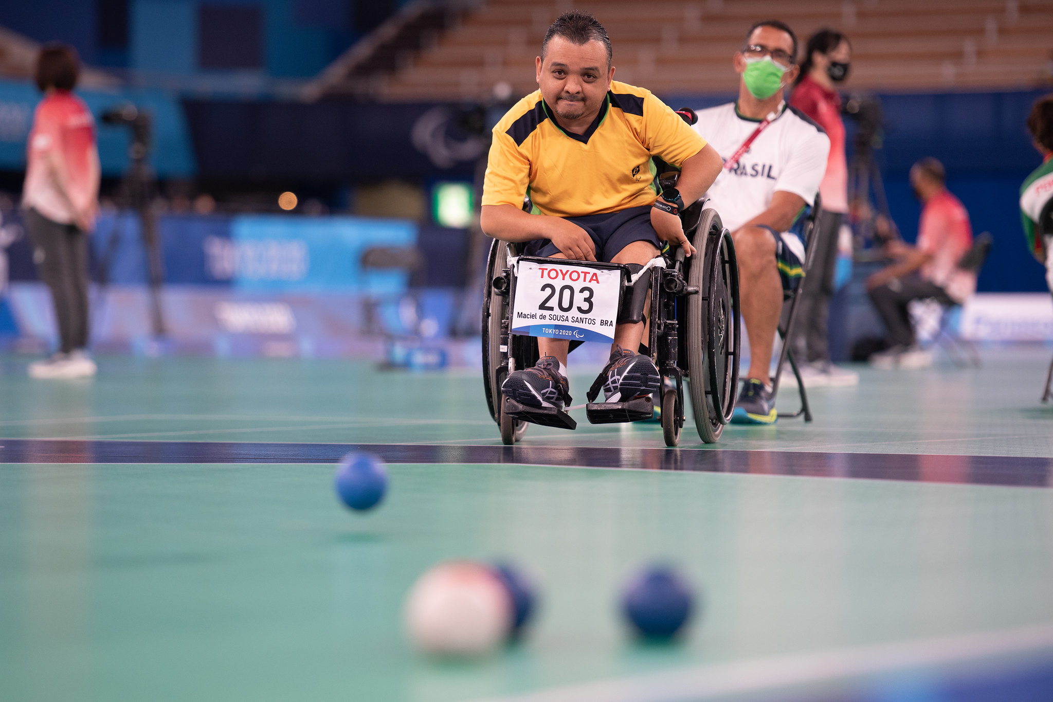 Maciel Santos Faz última Jogada Perfeita E Conquista O Bronze Na Bocha