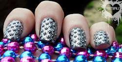 nail silver nails deco hansen sally midnight ny