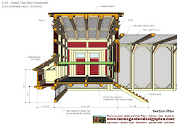 chicken coop plans l102 construction build garden