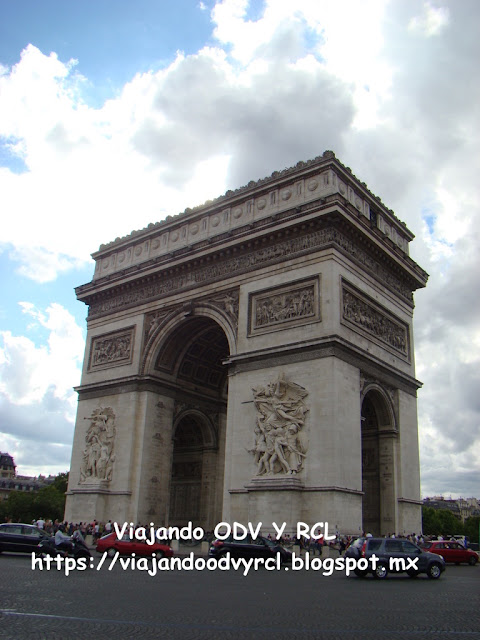 Que hacer, a donde ir, que visitar en Paris. Paris en tres días. Arco del Triunfo