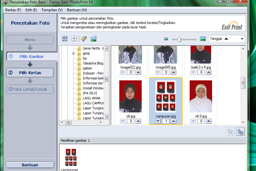 cara memaksimalkan hasil cetak foto dengan printer canon ip 2770 | GUSAFIRA