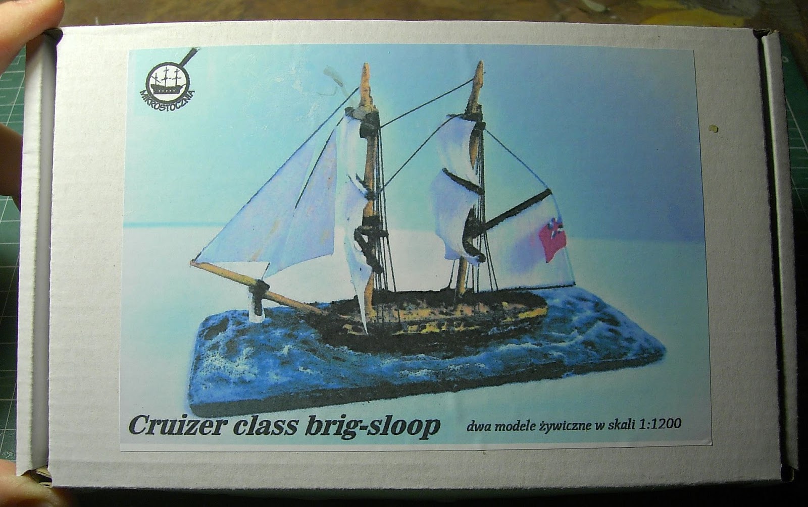 The Mad Hamster's Modelling Inbox Mikrostocznia Cruizerclass brig