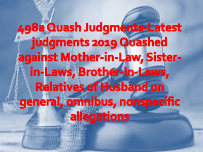 498a,How to fight 498a-ApaizersMensRights-498a Quash Judgments