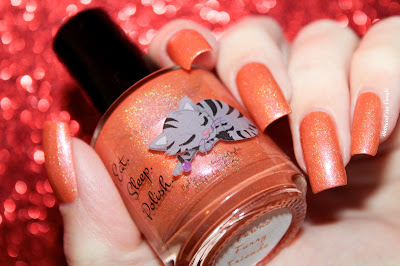 Swatch of the nail polish "Fawns Furry Friends" from Eat Sleep Polish