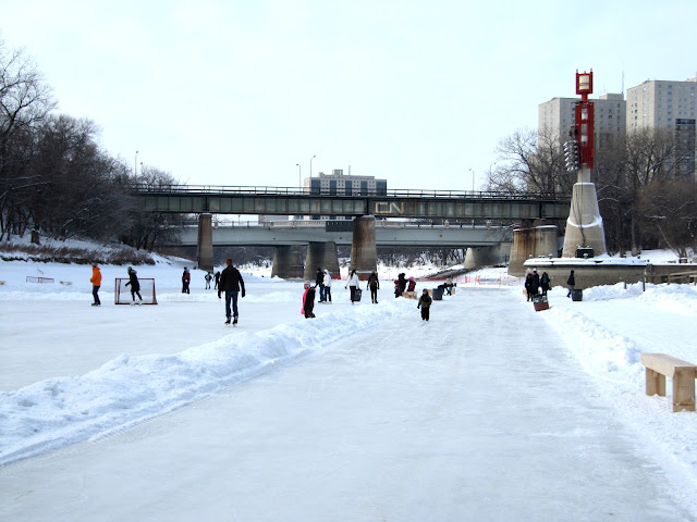 Natasha's Nickelodeon: Skating at The Forks