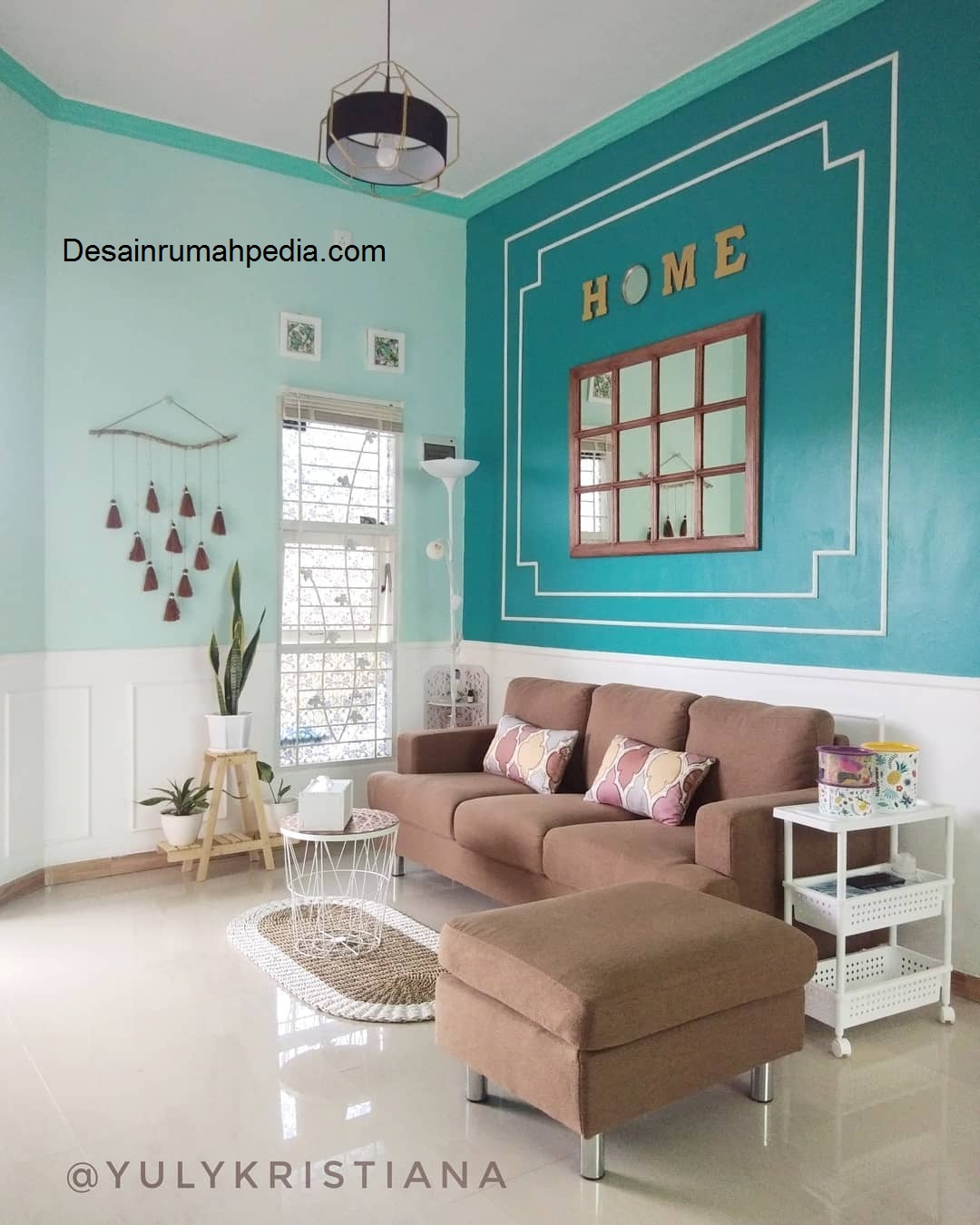 7 Contoh Warna Tembok Ruang Tamu yang Bagus Beda dengan Yang Lain