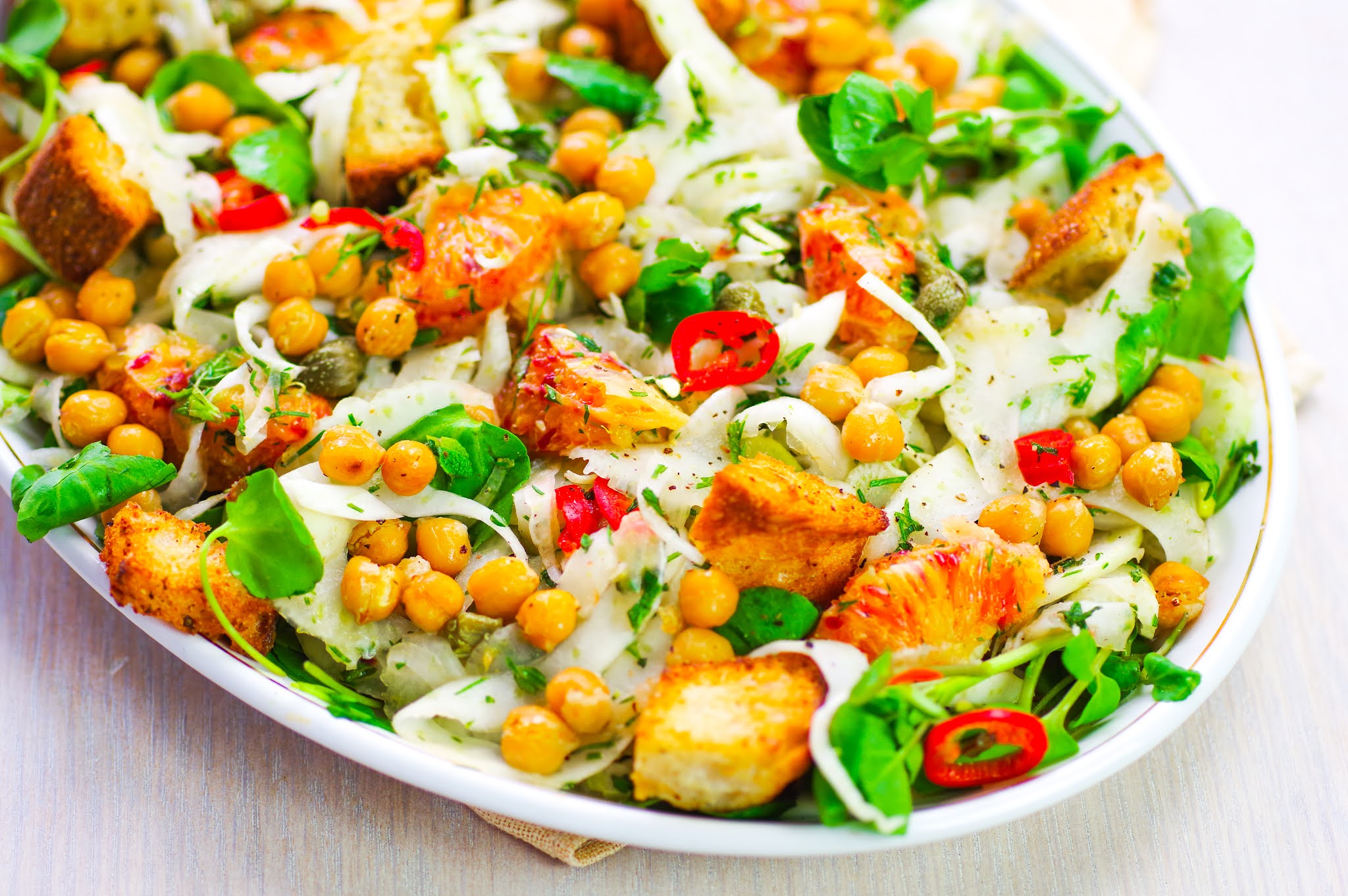 Fennel & Blood Orange Salad Euphoric Vegan