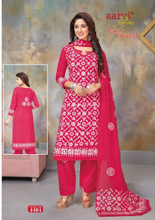 Aarvi fashion Battik special vol 10 Dress material