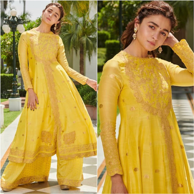 Alia Bhatt in Manish Malhotra