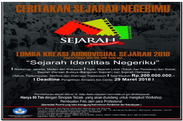 JUKNIS LOMBA KREASI AUDIOVISUAL SEJARAH 2018 Jurnal