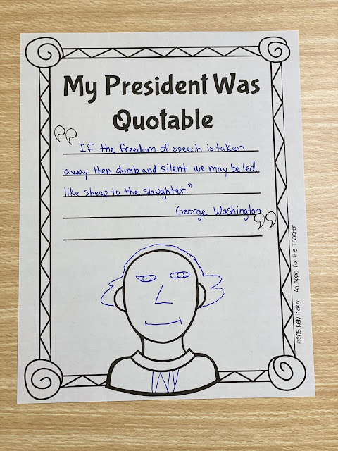US Presidents Research Project Quotes