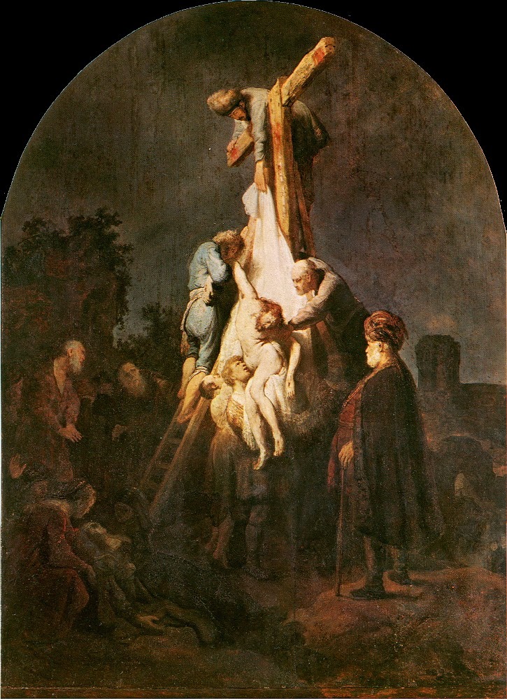 Pauca Verba The Thirteenth Station Jesus Is Taken Down From The Cross