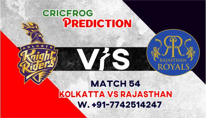 IPL T20 2021: KKR vs RR 54th Match Cricdiction Prediction & Cricket Betting Tips Free