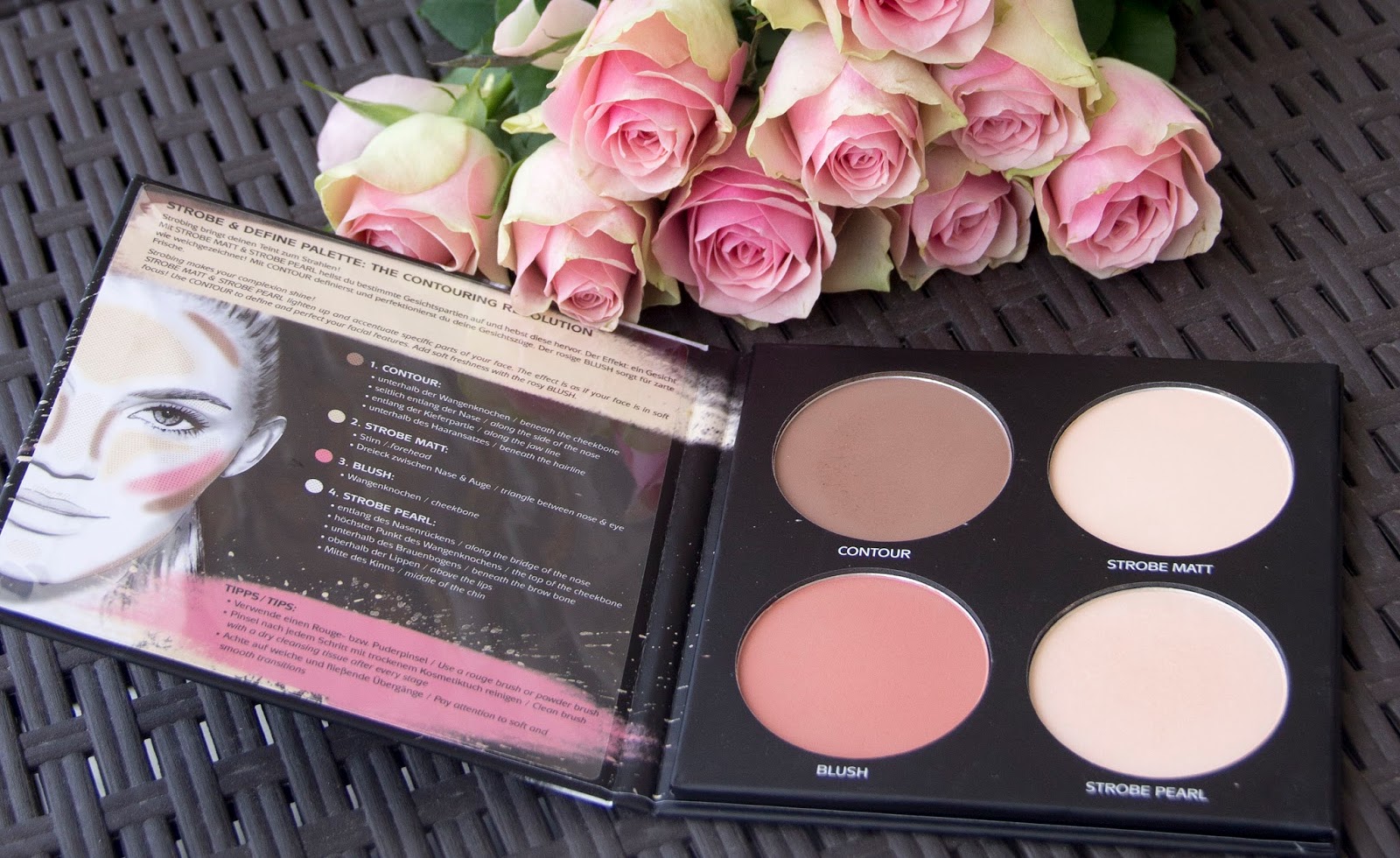 Review, Swatches & Tips Contouring 101 BeYu Cosmetics Strobe and