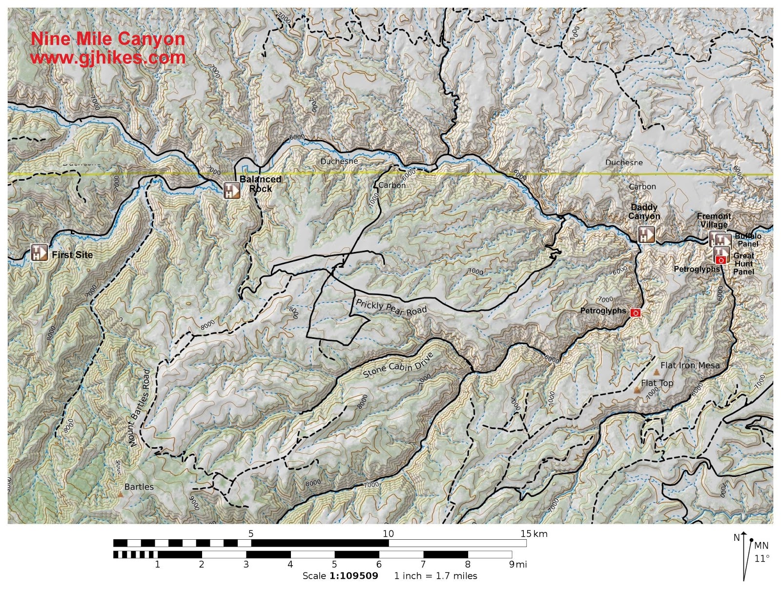 9 Mile Canyon Fremont Village