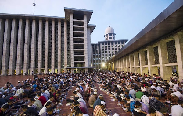 Salat Tarawih dan Buka Bersama di Masjid Istiqlal Resmi Ditiadakan