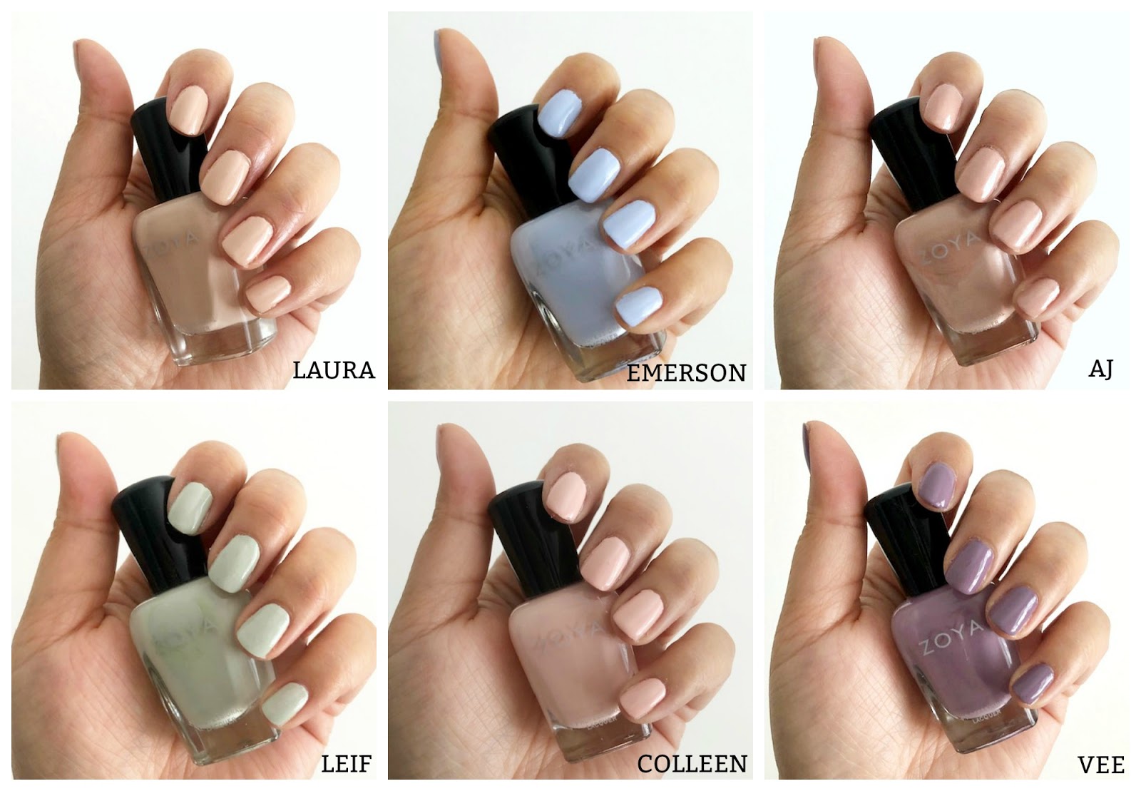 Swatch Zoya Calm Collection (Spring 2020)* miranda loves