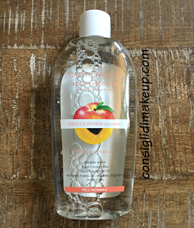 recensione acqua micellare estratti di bellezza bottega verde opinioni acqua micellare pesca e albicocca estratti di bellezza bottega verde