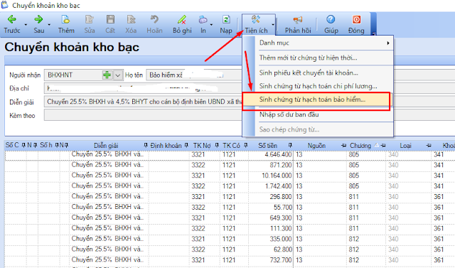 Cách tính và hạch toán BHXH, BHYT, KPCĐ kế toán xã phường trên Misabamboo.net Cách tính và hạch toán BHXH, BHYT, KPCĐ kế toán xã phường trên Misabamboo.net