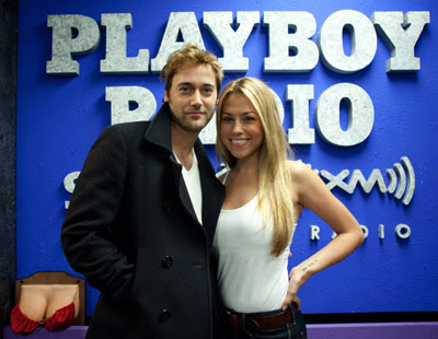Lauren Conrad: Jessica Hall & Ryan Eggold At Playboy Radio