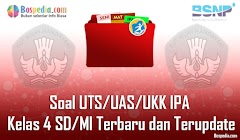 Lengkap - Kumpulan Soal UTS/UAS/UKK IPA Kelas 4 SD/MI Terbaru dan Terupdate Lengkap - Kumpulan Soal UTS/UAS/UKK IPA Kelas 4 SD/MI Terbaru dan Terupdate