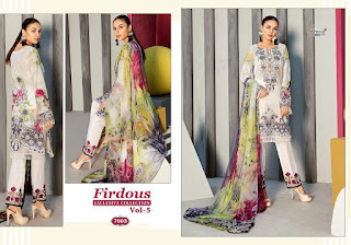 Shree Fab Firdous vol 5 Pakistani Suits wholesaler