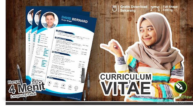 Download Contoh Curriculum Vitae CDR Coreldraw Download Contoh Curriculum Vitae CDR Coreldraw