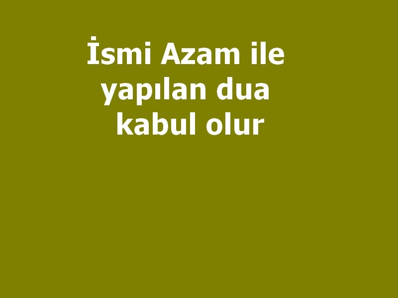 ŞİFA AYETLERİ VE DUALARI Sana kesin kabul olacak iki dua öğreteyim