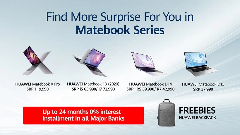 Huawei MateBook 14 Price Freebies