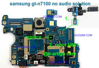 Samsung galaxy Note ii N7100 no audio re hot this connector or change this. 