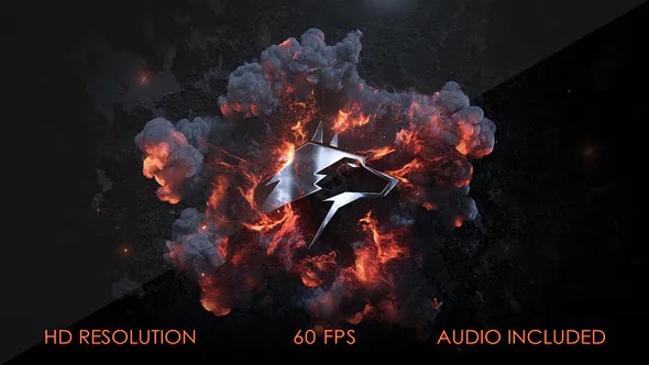 Videohive Cinematic Explosion Intro 29252583