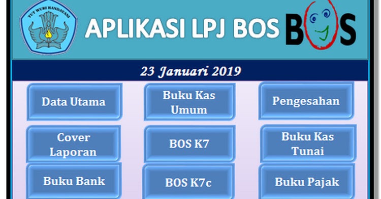 Aplikasi Gratis LPJ Dana BOS Tahun 2019 Infoguru22